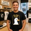 I’m Fine Just Quiet Stop Asking Duck Sarcastic T-Shirt
