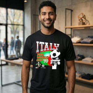 Italy Fifa World Cup 90 Mascot Ciao Soccer T-Shirt