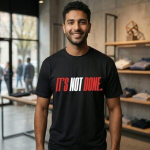 It’s Not Done Arsenal Declan Rice T-Shirt