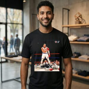 Jalen Brunson Knockout Alien San Atonio Spurs T-Shirt