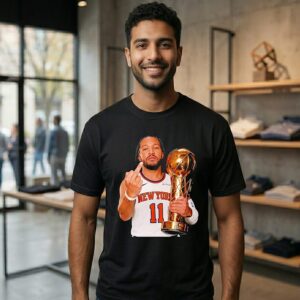 Jalen Brunson New York Knicks Gave Me The Finger T-Shirt