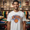 Jesus Is King New York Knicks Parody Logo T-Shirt
