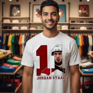 Jordan Staal 11 Carolina Hurricanes NHL Champions Hockey T-Shirt