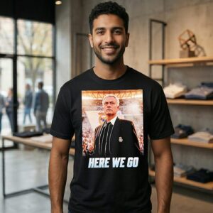 José Mourinho Back To Real Madrid Here We Go T-Shirt