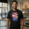 Kansas City Chiefs And Kansas Jayhawks Two Teams One Heart Scratch T-Shirt