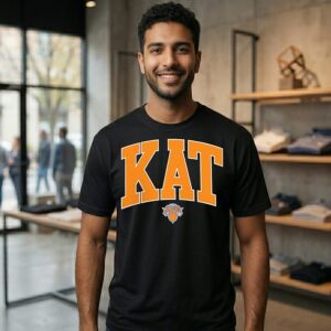 Karl-Anthony Towns New York Knicks NBA Champions 2026 Player Name T-Shirt