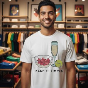 Keep It Simple Strawberries And Cream Classic T-Shirt