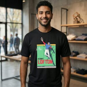 Kenny Lofton The Catch Cleveland Baseball Signature T-Shirt