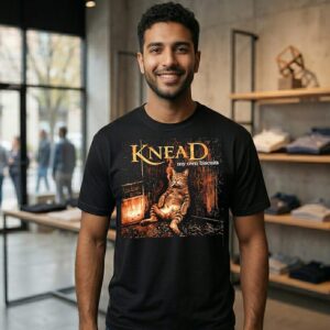 Knead My Own Biscuits Cat Moking T-Shirt