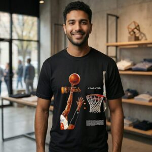 Knicks Og Anunoby A Touch Of Faith T-Shirt