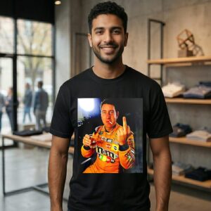 Kyle Busch Rowdy 1985-2026 Smoking Middle Finger Meme T-Shirt
