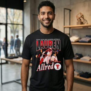 Lauren Allred Texas Tech Red Raiders Softball 90s Graphic T-Shirt