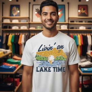 Livin’ On Lake Time Vintage T-Shirt