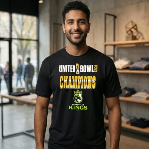 Louisville Kings United Bowl 2026 Ufl Champions Trophy T-Shirt