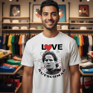 Love Adley Rutschman Baltimore Orioles Baseball Heart Signature T-Shirt