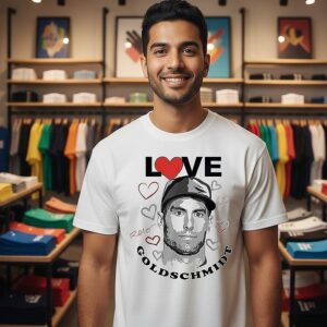 Love Paul Goldschmidt New York Yankees Baseball Heart Signature T-Shirt