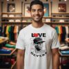 Love Rafael Devers San Francisco Giants Baseball Heart Signature T-Shirt