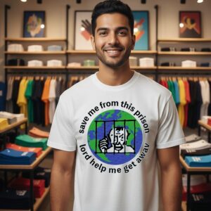 Man Save Me From This Prison Lord Help Me Get Away T-Shirt
