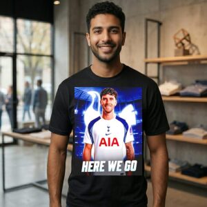 Marcos Senesi To Tottenham Here We Go T-Shirt