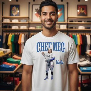 Megan Grant UCLA Bruins Women’s Softball Player Pose T-Shirt