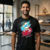 Miami Dolphins And Miami Heat Two Teams One Heart Scratch T-Shirt