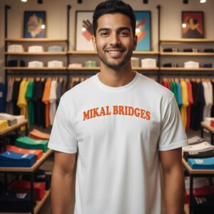 Mikal Bridges In Game 5 NBA Finasl Stevie Knicks Taylor Parody T-Shirt