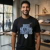 Navy North Carolina Tar Heels Just Getting Started 2026 NCAA Baseball Men’s College World Series T-Shirt