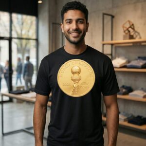 New York Basketball 2026 World Champions Coin T-Shirt
