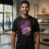 New York Giants And New York Mets Two Teams One Heart Scratch T-Shirt
