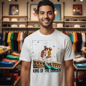 New York Knicks Jalen Brunson King Of The Garden 2026 NBA Champions Trophy T-Shirt