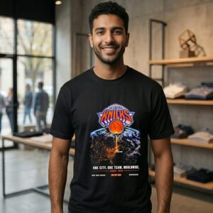 New York Knicks One City One Team Worldwide Since 1946 T-Shirt