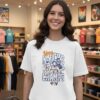 New York Nova Knicks Jalen Brunson Josh Hart And Mikal Bridges 2026 NBA Finals Champions T-Shirt