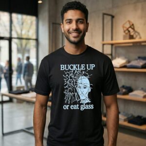 Nice Buckle Up Or Eat Glass T-Shirt
