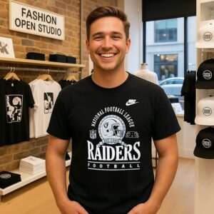Nike National Football League Raiders Est 1960 Football T-Shirt