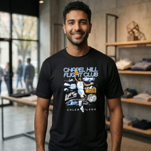 North Carolina Caleb Wilson Chapel Hill Fight Club Signature T-Shirt