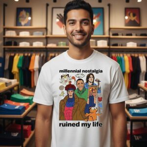 Obama Millennial Nostalgia Ruined My Life T-Shirt