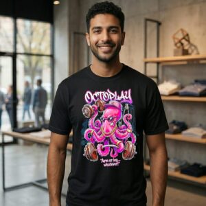 Octopus The Gym Going Octoplay Arm Or Leg Whatever T-Shirt
