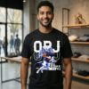 Odell Beckham Jr. New York Giants Rugby Run T-Shirt