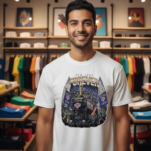 Official New York Forever 2026 NBA Finals Champions Knicks Parade T-Shirt