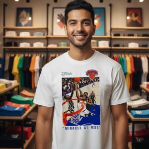 Og Anunoby New York Knicks 2026 NBA Finals Champions Miracle At Msg T-Shirt