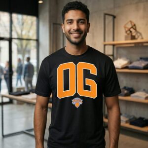 Og Anunoby New York Knicks NBA Champions 2026 Player Name T-Shirt