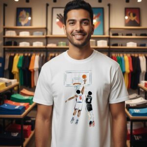 Og Anunoby Vs Dylan Harper Dispute Basketball T-Shirt