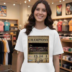 Oklahoma Sooners 2026 Mcws National Champions Vintage T-Shirt