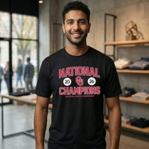 Oklahoma Sooners 2026 NCAA Baseball National Championship T-Shirt