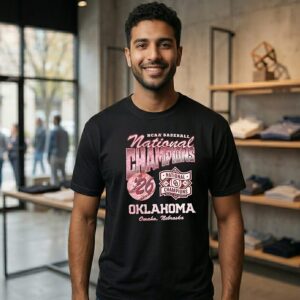 Oklahoma Sooners ’26 NCAA Baseball National Champions T-Shirt