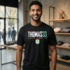 Olivia Thomas 33 Denver Summit Fc Elite Name And Number T-Shirt