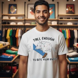 Opossum Tall Enough To Bite Your Kness T-Shirt