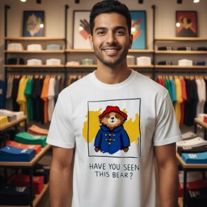 Paddington Have You Seen This Bear Cartoon T-Shirt