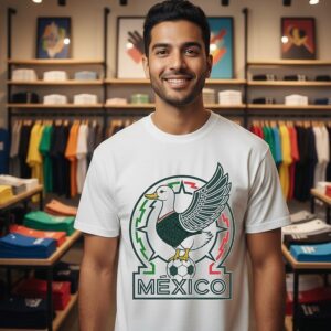 Pato Merlín The Duck Mexico World Cup 2026 T-Shirt