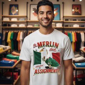 Pato Merlín The Duck Understood The Assignment Mexico World Cup 2026 T-Shirt